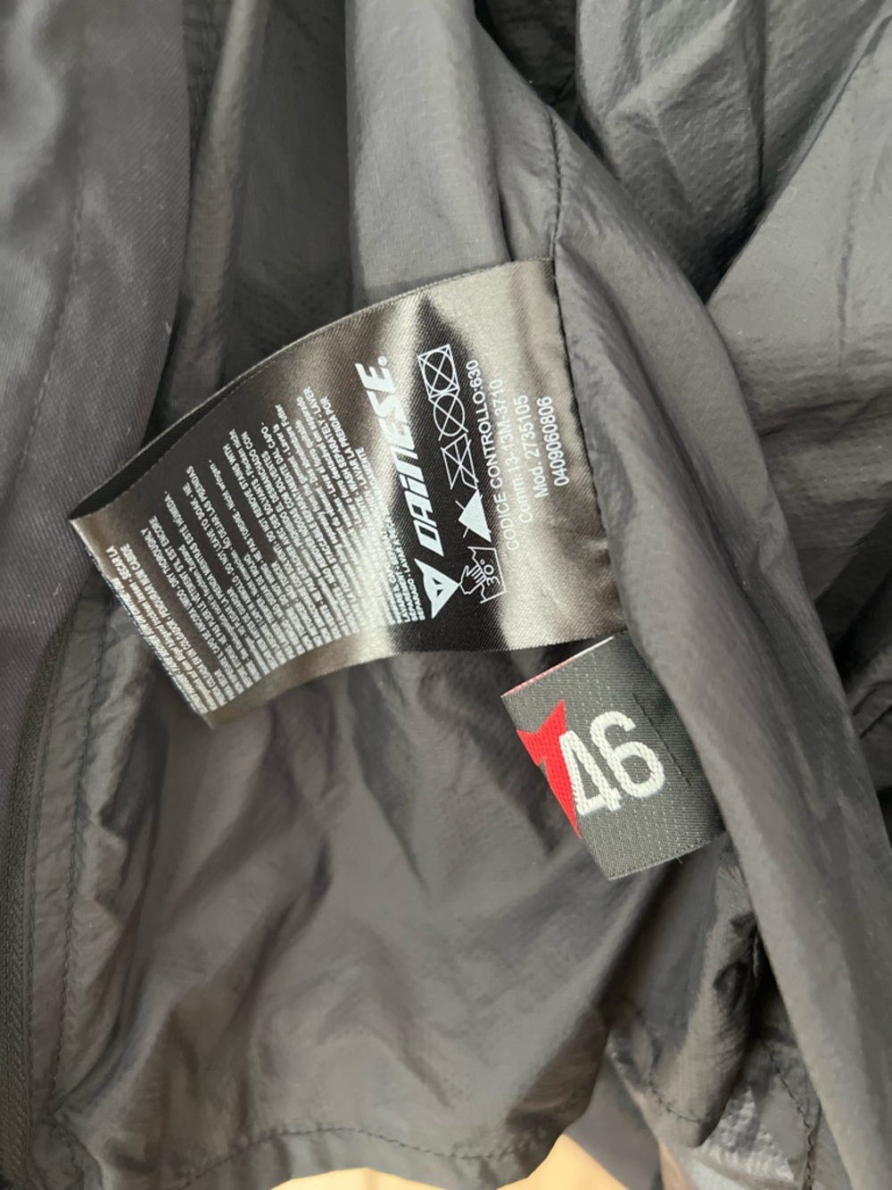 Dainese Air-Frame Lady Tex Textile Jacket Coat Sz 46 Black Motorcycle Protect - Picture 6 of 14